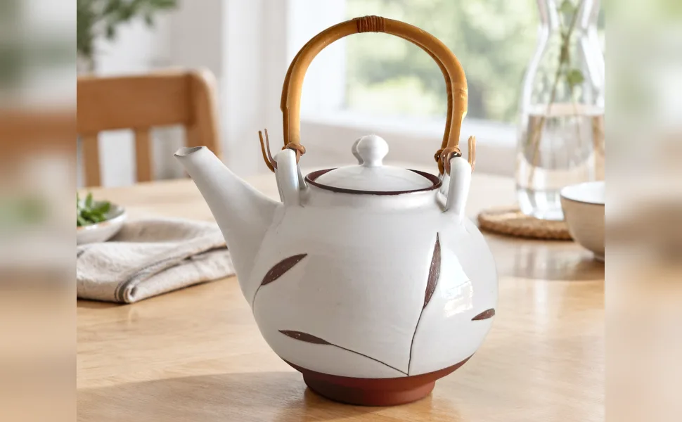 Sample: a hand-painted teapot's detail page