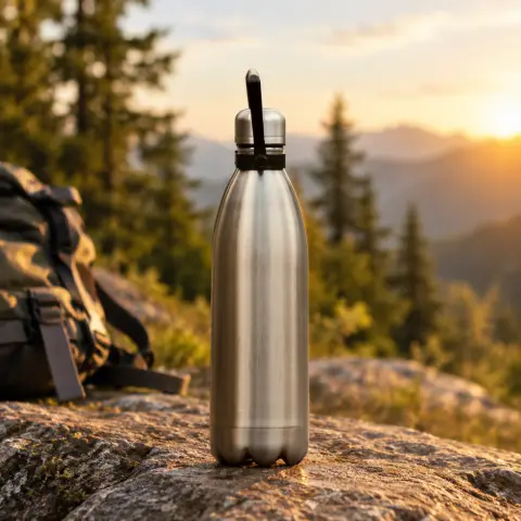 Insulated stainless steel bottle, 1 L: Scene 1