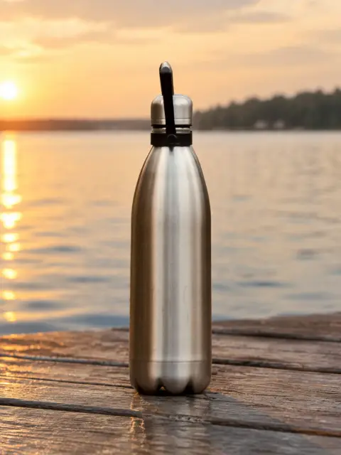Insulated stainless steel bottle, 1 L: Scene 3
